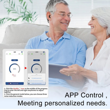 VoiceVivid™ ITE Stylish Smart Hearing (App Controlled) - CrispVoice