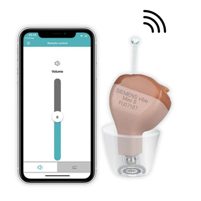 VoiceVivid™ ITC Mini Invisible Hearing Solution (App Controlled) - CrispVoice