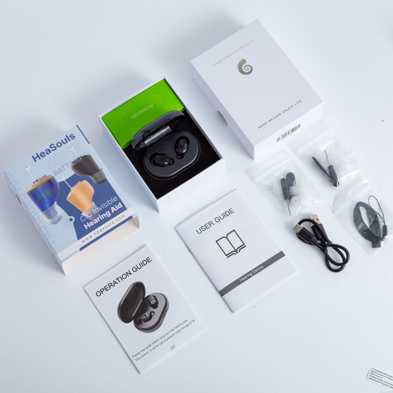VoiceVivid™ CIC Invisible Hearing (Pair Of 2) - CrispVoice