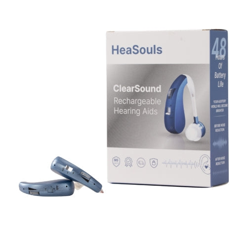 VoiceVivid™ BTE Rechargeable Hearing (Pair Of 2) - CrispVoice