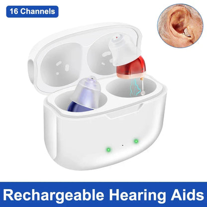 VoiceVivid™ SereneSilence Invisible Hearing (Pair of 2) - CrispVoice