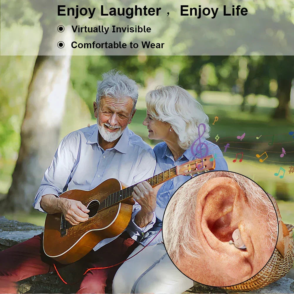 VoiceVivid™ SereneSilence Invisible Hearing (Pair of 2) - CrispVoice