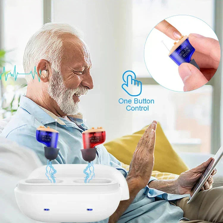 VoiceVivid™ CIC Invisible Hearing (Pair Of 2) - CrispVoice
