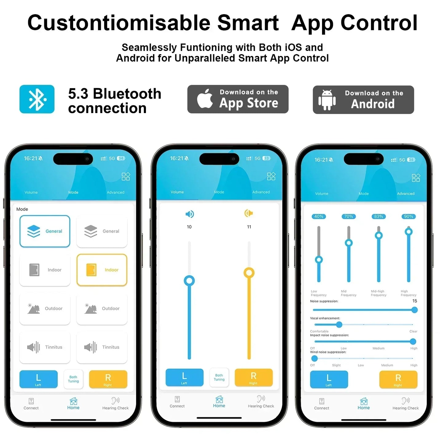 VoiceVivid™ ITE Smart Hearing (App Controlled) - CrispVoice
