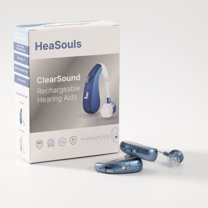 VoiceVivid™ BTE Rechargeable Hearing (Pair Of 2) - CrispVoice