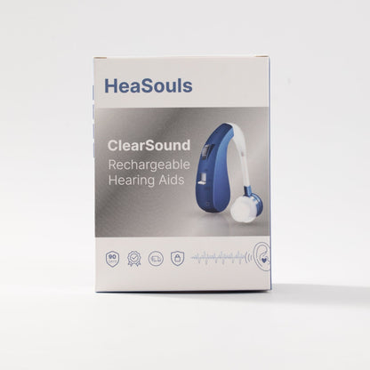 VoiceVivid™ BTE Rechargeable Hearing (Pair Of 2) - CrispVoice
