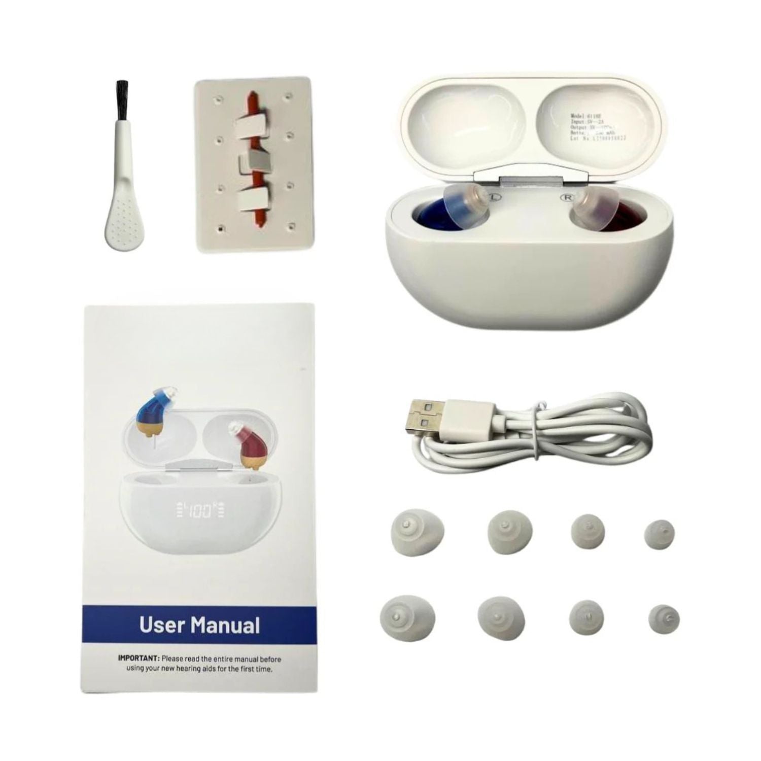 VoiceVivid™ Micro CIC Smart Hearing (App Controlled) - CrispVoice