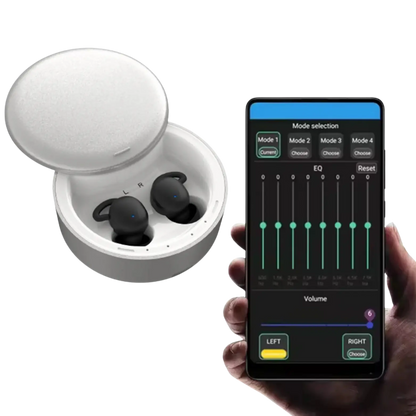 VoiceVivid™ ITE Stylish Smart Hearing (App Controlled) - CrispVoice